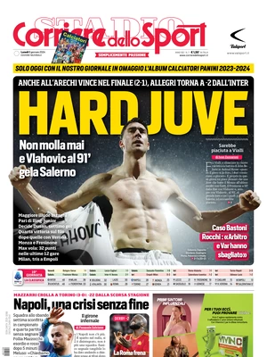 Juventus Prime Pagine Quotidiani Sportivi Oggi 08 Gennaio Junews It