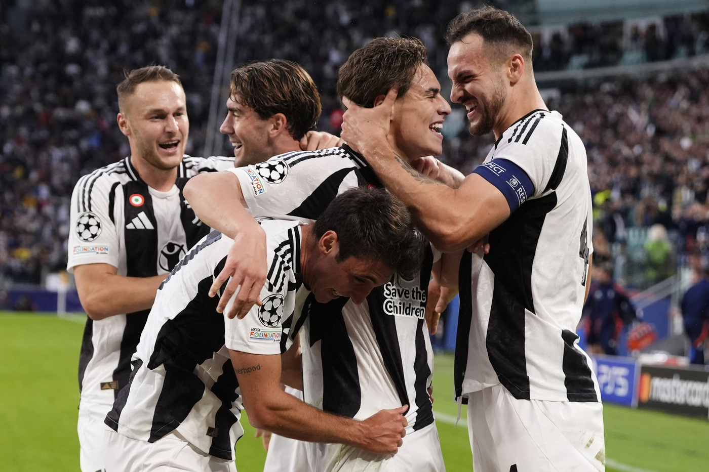 Juventus PSV pagelle quotidiani sportivi Champions League 2024-2025