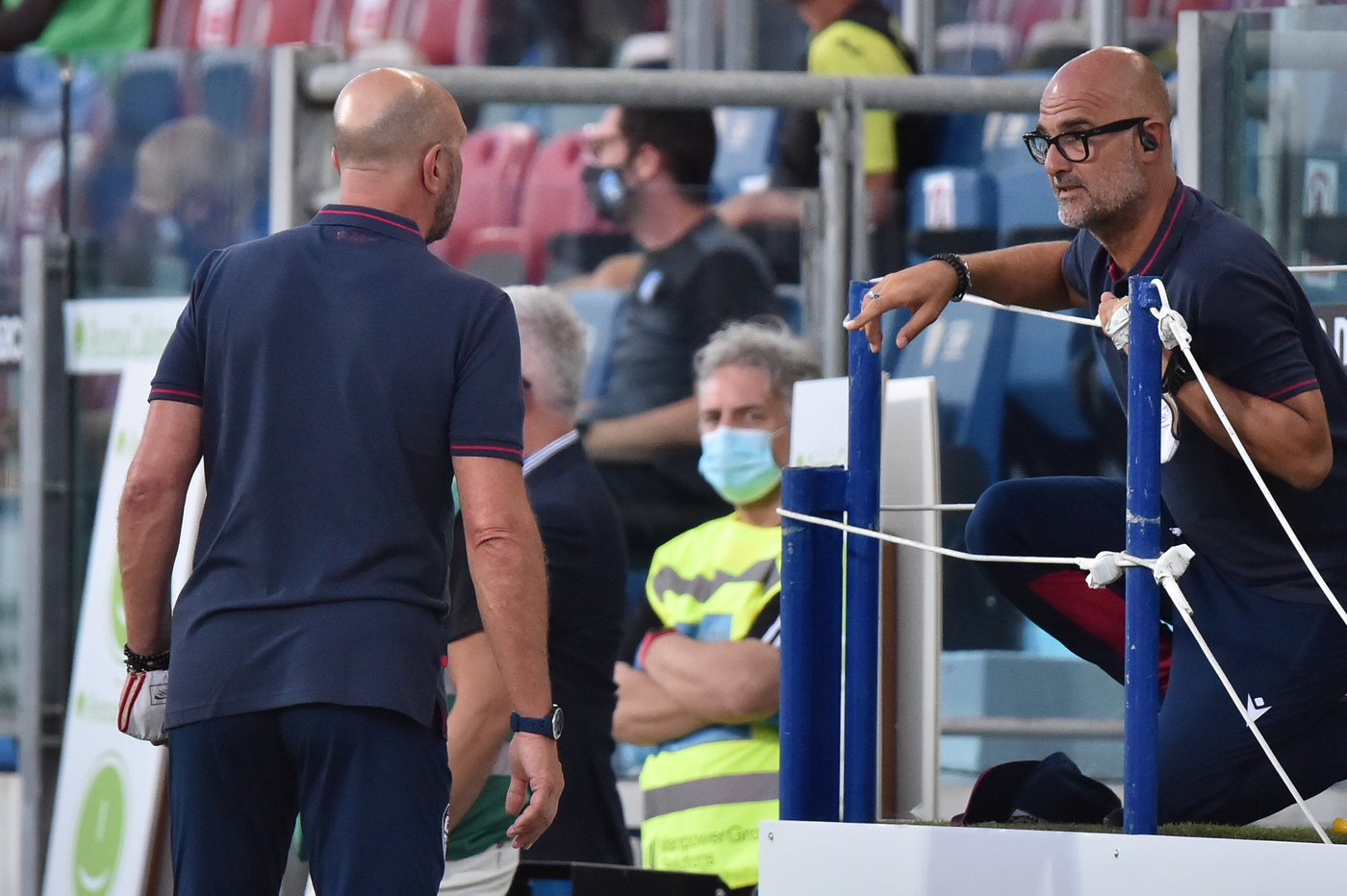 L'allenatore della Juventus Women Max Canzi