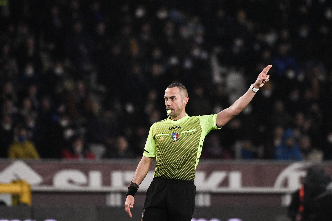 Marco Guida arbitro Inter Juventus Serie A 2024-2025