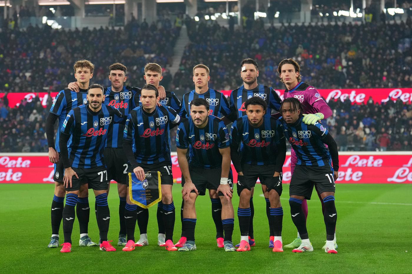 Formazione dell'Atalanta